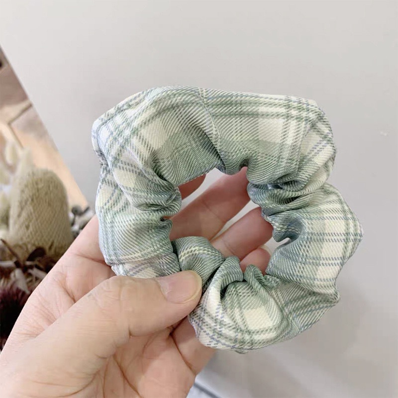 MORYMOSHI X52 Ikat Rambut Import Iket Rambut Korean Scrunchies Kunciran Rambut Motif Garis