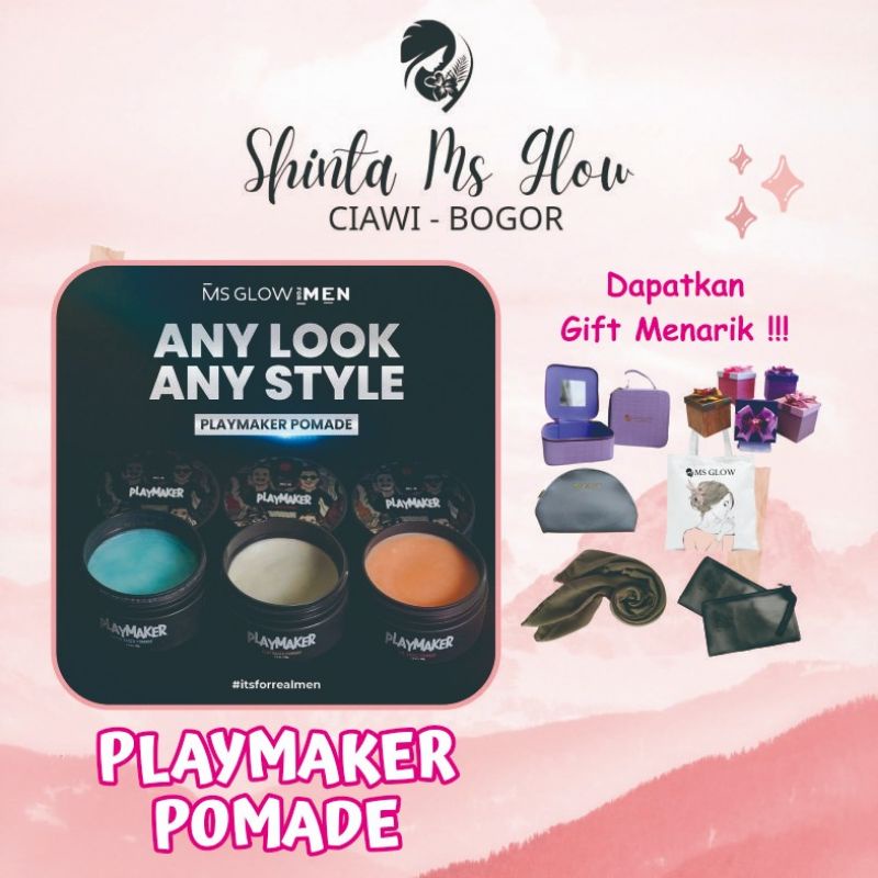 MS GLOW FOR MEN POMADE