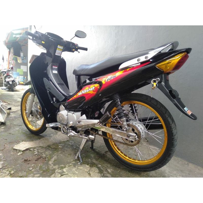 Striping wave karisma 125 variasi