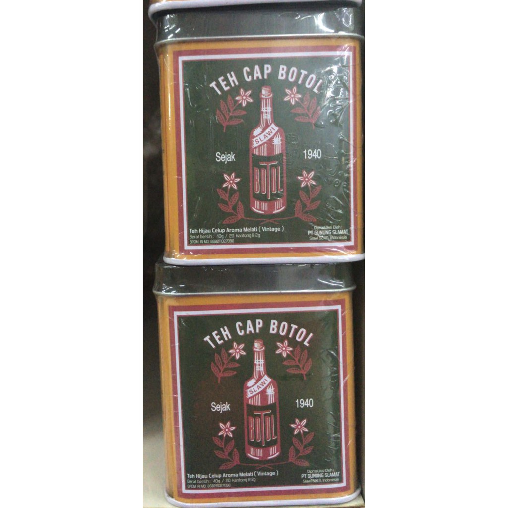 

Teh Tegal Cap Botol Jasmine Vintage 40 Gram