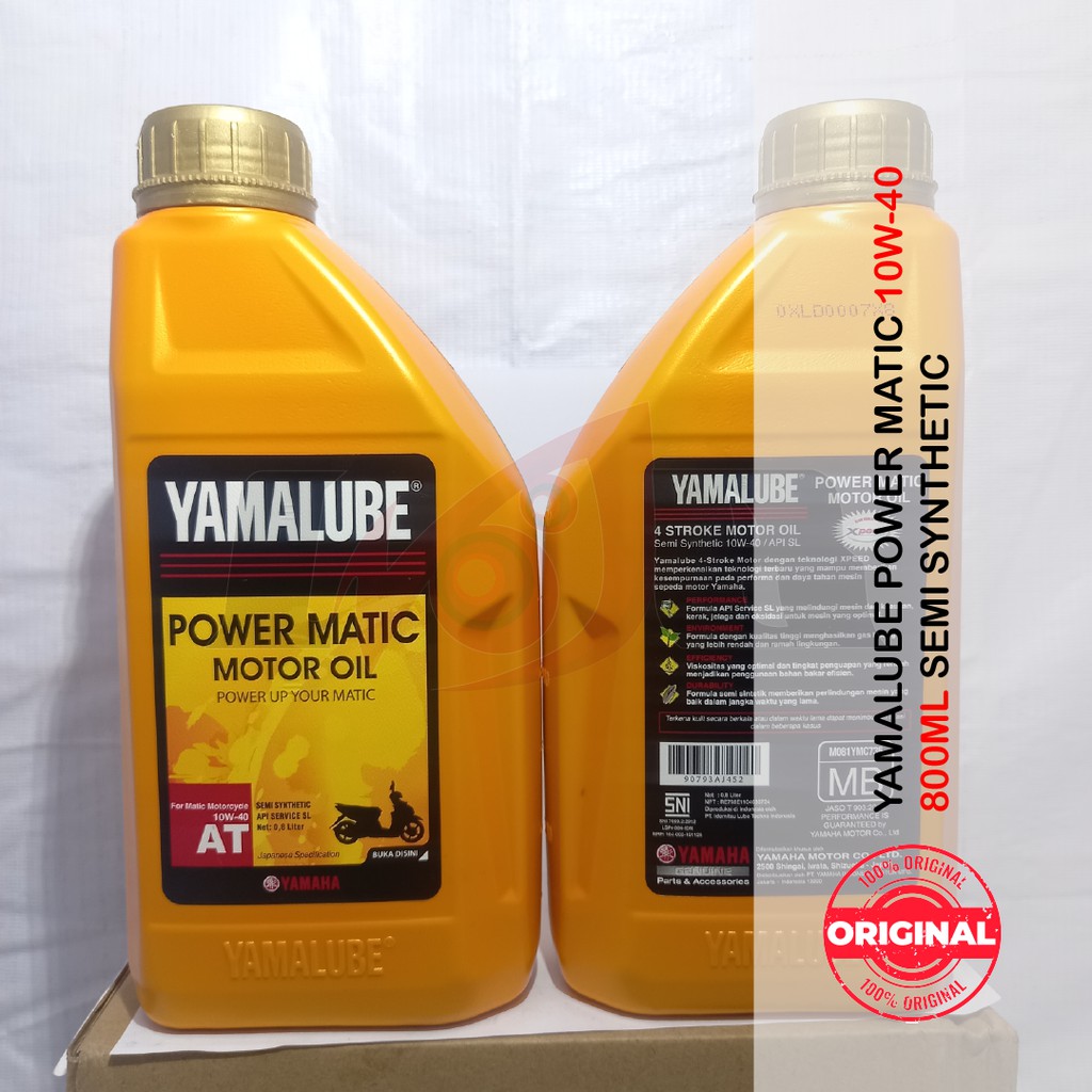 Oli Yamalube Power Matic AT 10w40 Motor Matik Yamaha 800 ml