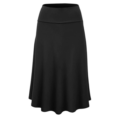 ROK IMPOR MIDI PIEATED SKIRT RMD