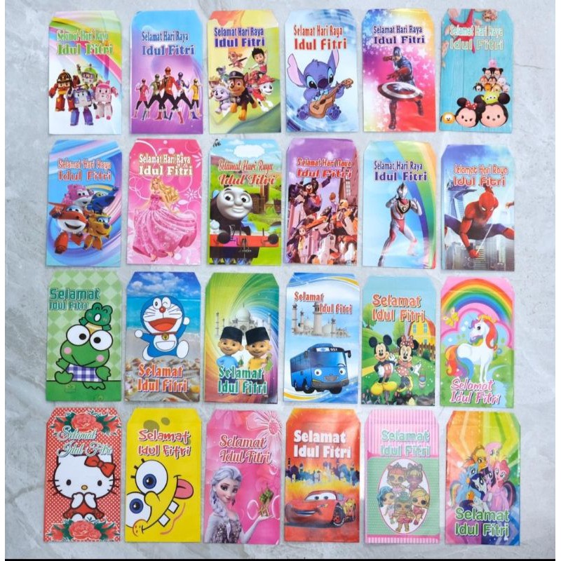 

Amplop Lebaran Karakter / Amplop Karakter Thomas, Upin Ipin, Unicorn, Paw Patrol
