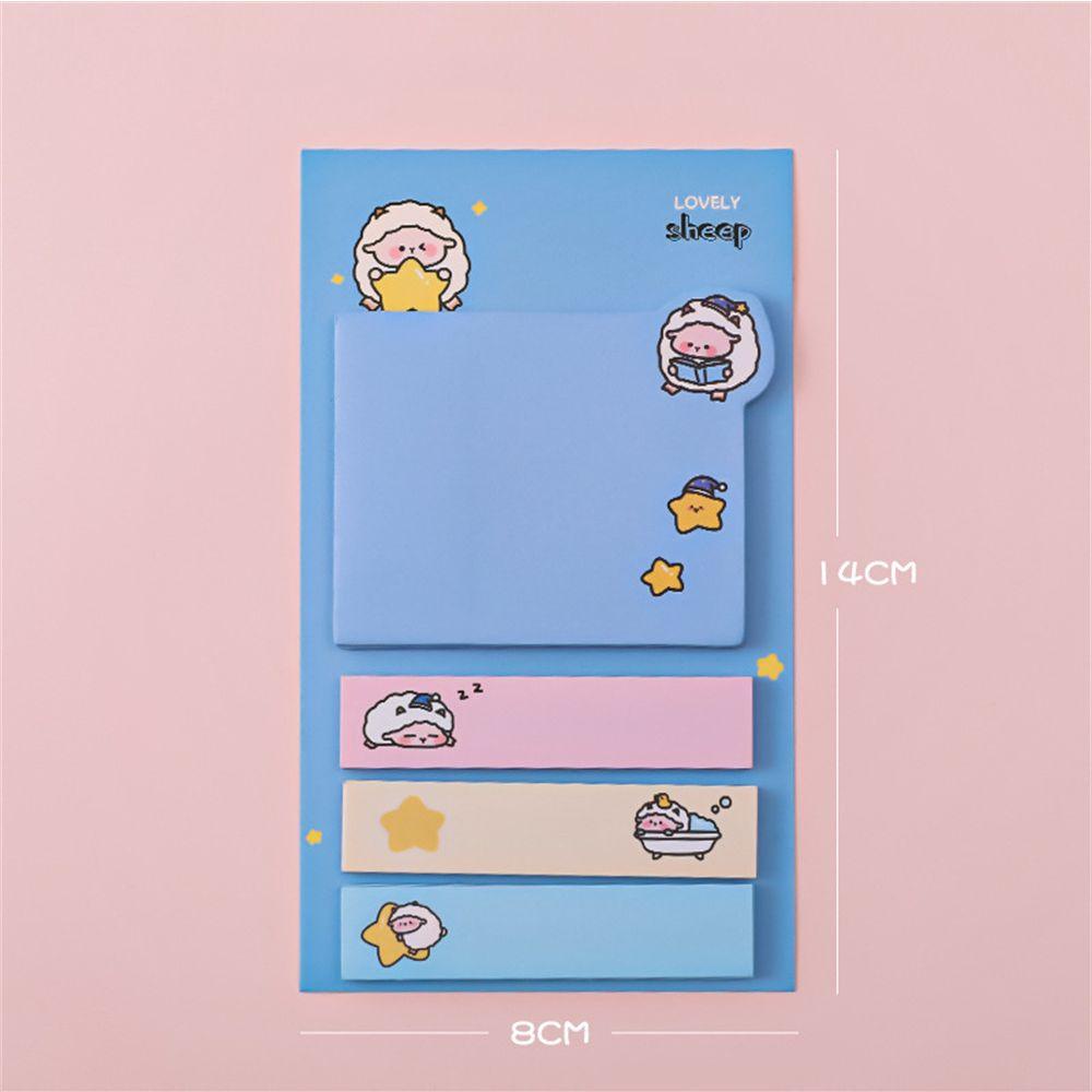 Augustina Sticky Notesmemopost It Motif Kartun Beruang Lucu Imut Multi Warna Untuk Perlengkapan Sekolah