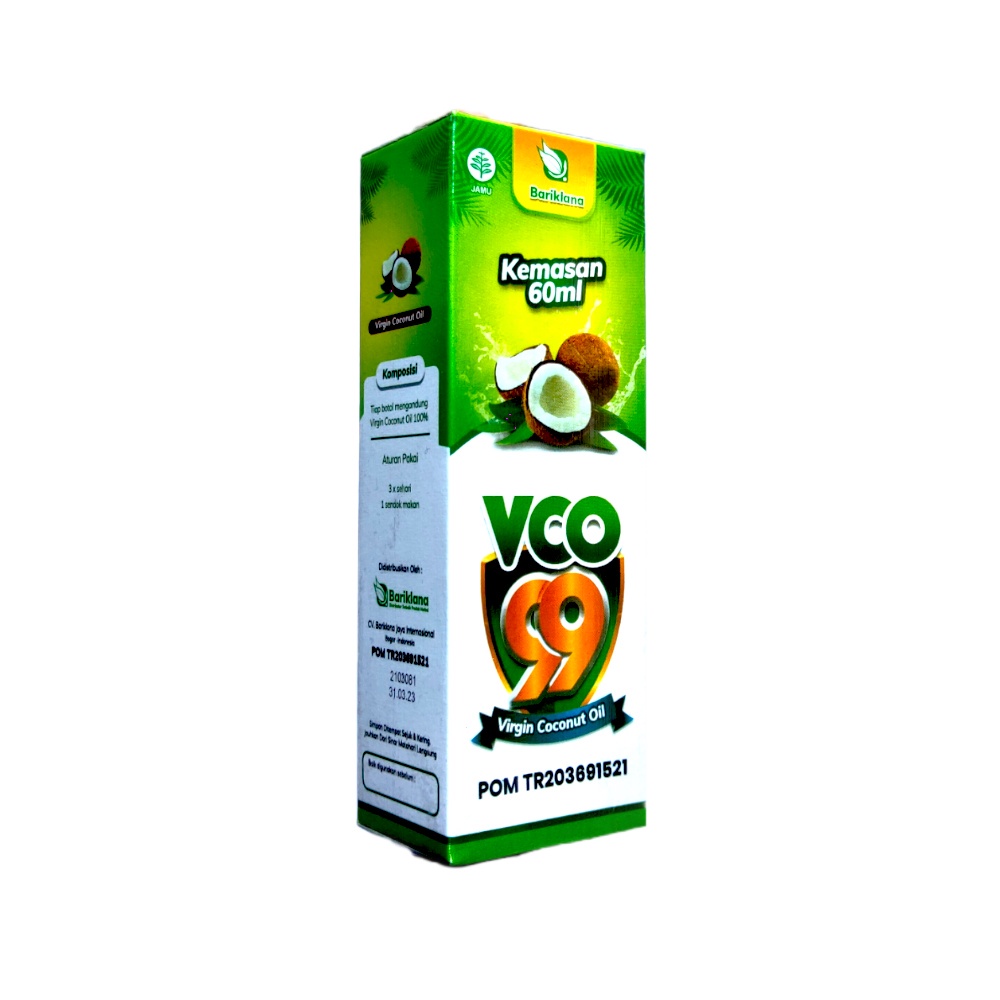 

Minyak Kelapa VCO 99 Virgin Coconut Oil 60ml