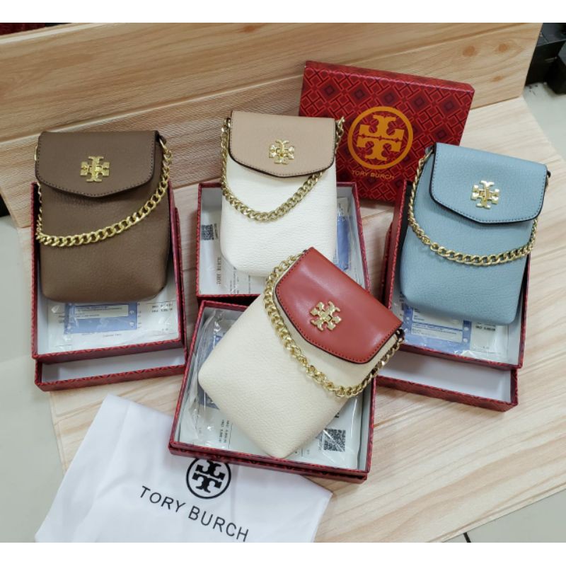 Tory burch two tone tas hp phonebag sling selempang cewek wanita