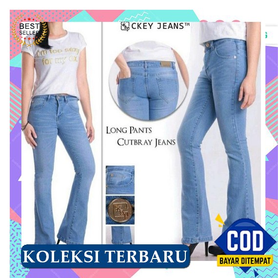 Celana Kulot Jeans Rawis Wanita High Waist Kulot Putih Hitam Denim Jins Murah Levis Cullote Cewek Ce