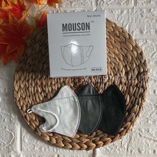 MASKER MOUSON DUCKBILL 4PLY ISI 50PCS / MASKER DUCKBILL DEWASA / MASKER DUCKBILL WARNA / MASKER DUCK