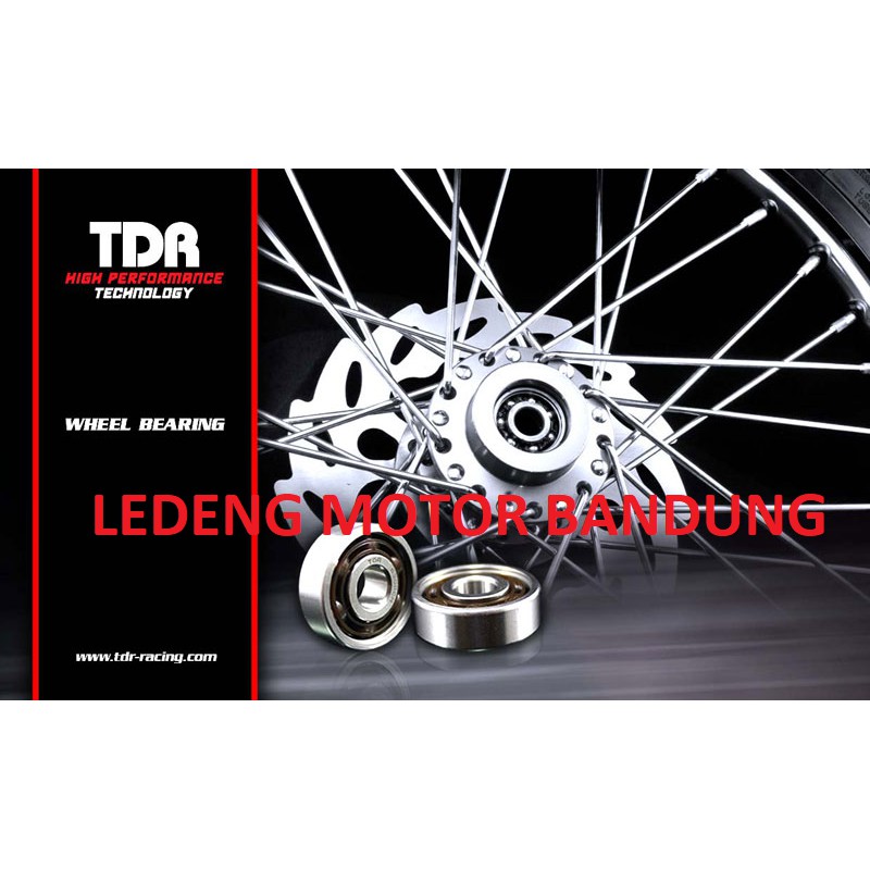 TDR Laher 6205 Fiber Racing Ball Bearing Kruk As Motor Bebek Sport