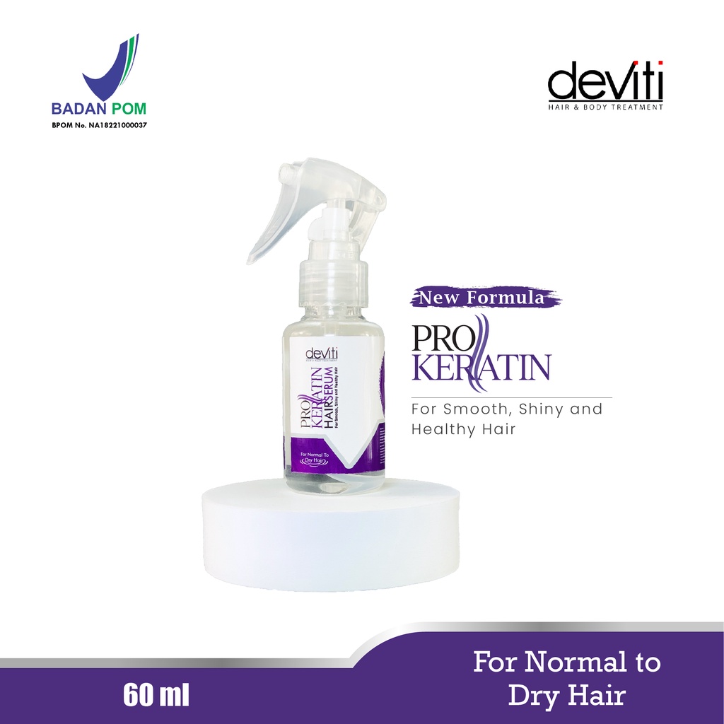 Deviti Hair Serum Perawatan Rambut Normal to Dry Hair 60Ml