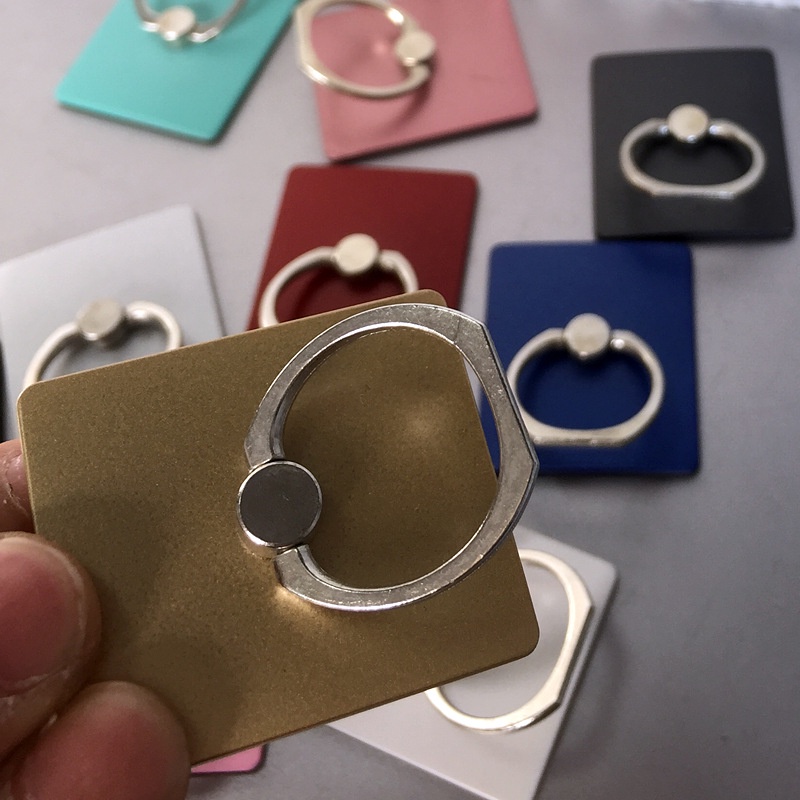 1Piece Ring Holder Bentuk Kaktus Bahan Akrilik Untuk Smartphone Universal