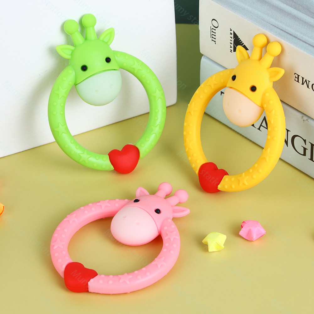 Mumystation teether bayi silikon /mainan gigitan bayi