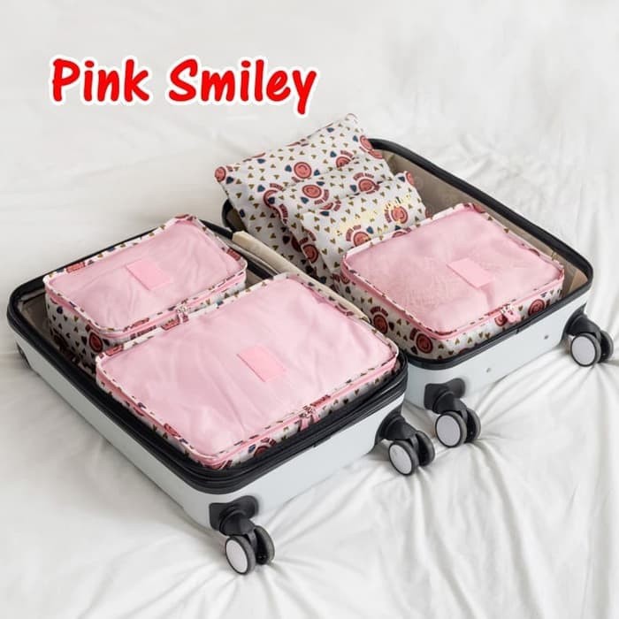 [SUPER SALE!!!!] Travel 6 in 1 bag Set Storage Baju  Organizer 6 pcs in 1/ Tas Penyimpana