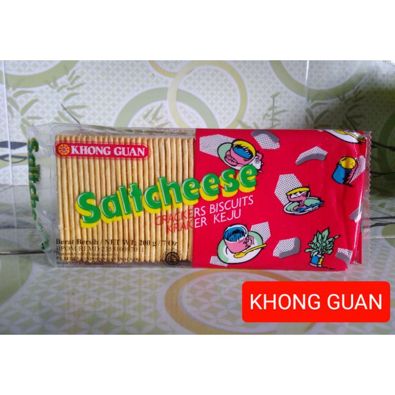 

HONG GUAN Saltcheese Crackers Biskuit