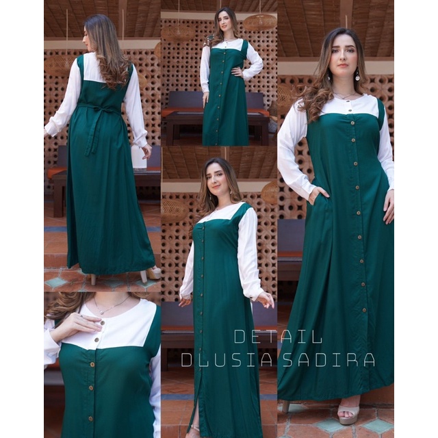 Daster Arab Dress Dlusia SADIRA Original