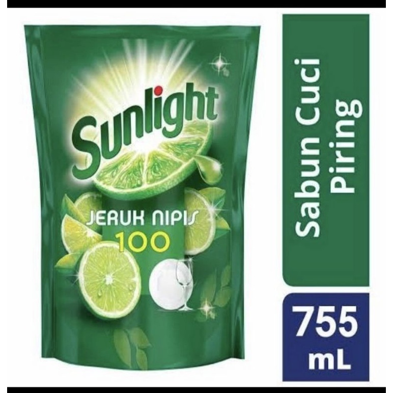 Sunlight 650 ML Sabun Cuci Piring Refill Pouch