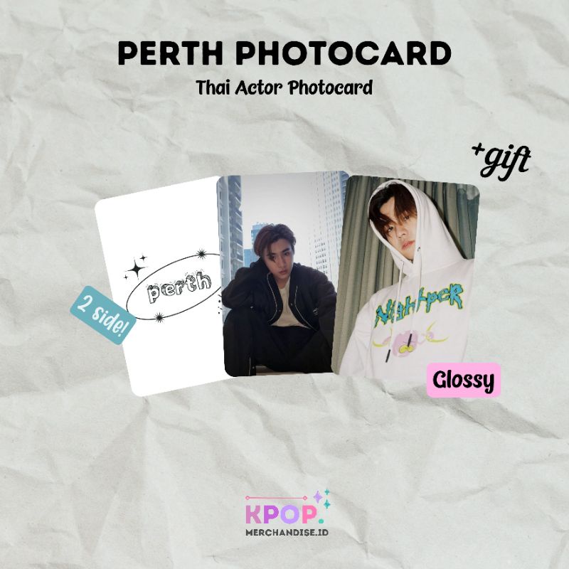 PERTH TANAPON PHOTOCARD THAI ACTOR RAIKANTOPENI