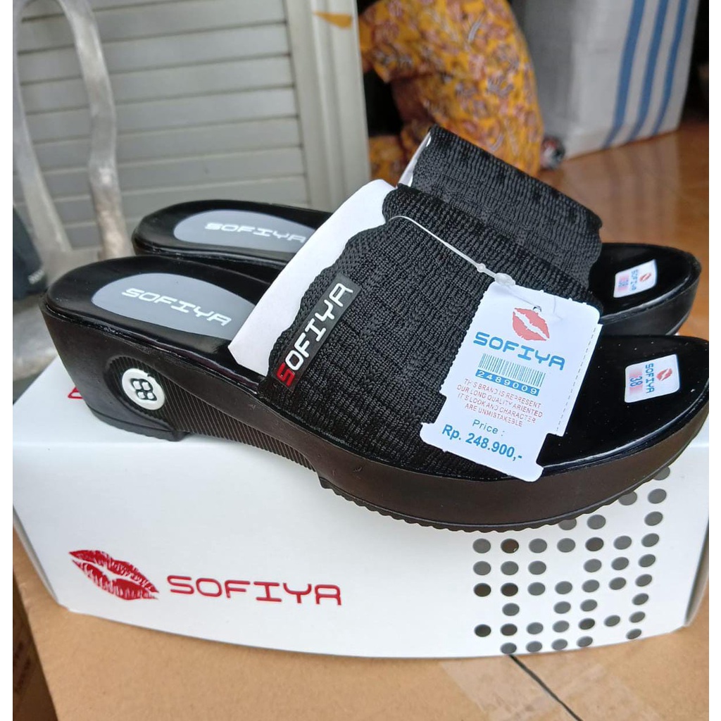 sandal wedges rajut impor model terbaru sandal wedges import sofiya terbaro