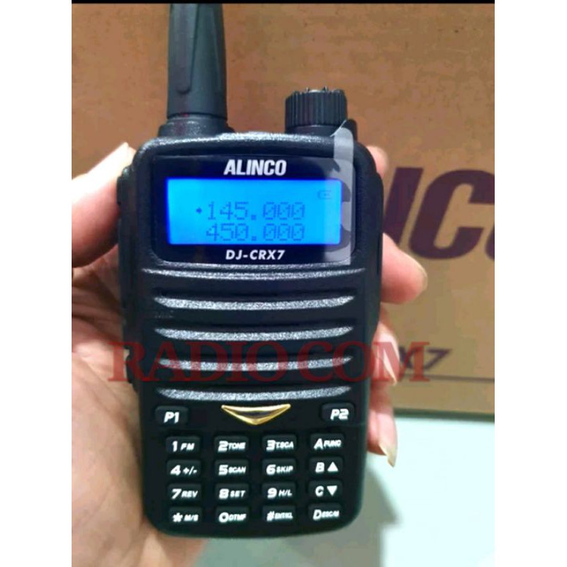 HT ALINCO DJ CRX7 DUALBAND ORI MURAH - HT DUALBAND ALINCO CRX7 GARANSI RESMI ALINCO DJ-CRX7 MURAH