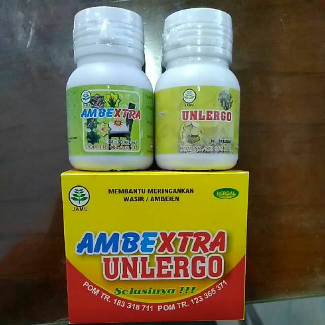 Ambextra unlergo original asli