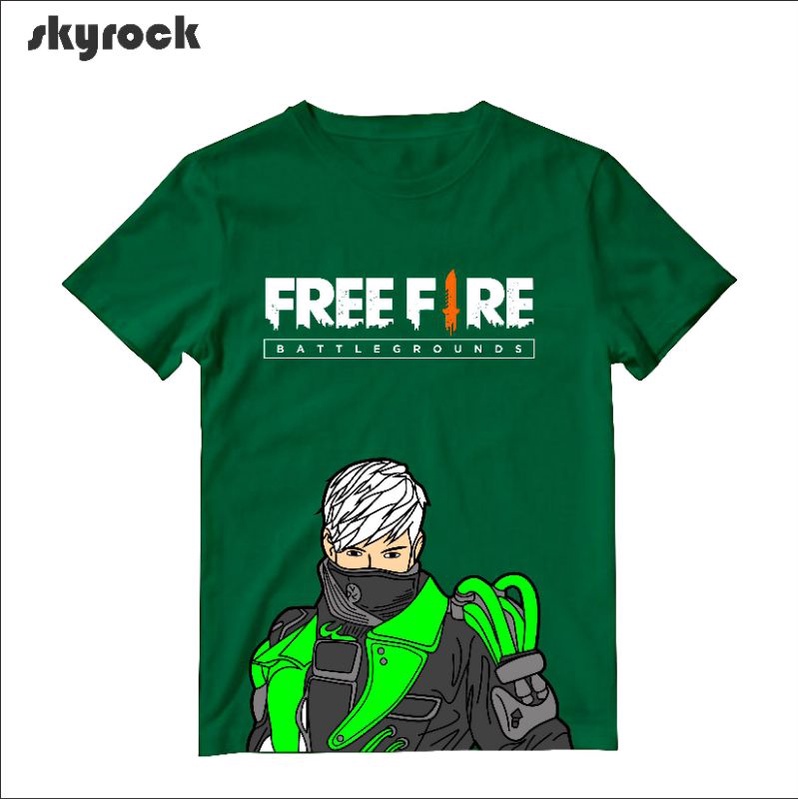 Kaos distro anak free firee kaos anak ff