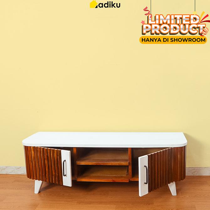 Adiku Osaka Meja Tv Minimalis Warna Putih - Tv Cabinet Lashiracollection1