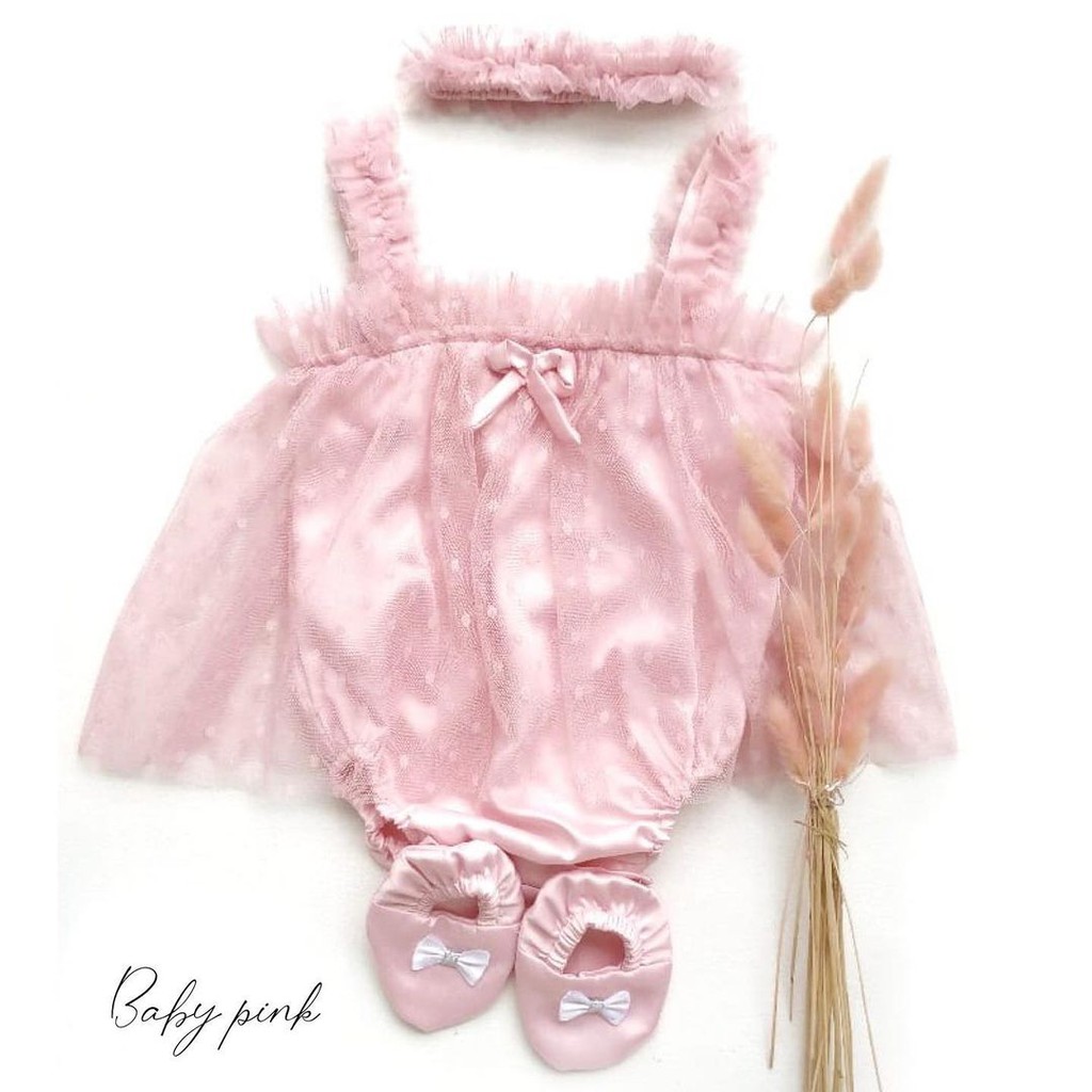 CASSANDRA /AIKO / BRIELLE JUMPER Baju Setelan Dress Rok Bunga Bandana Sepatu Pergi Lucu Fashion Anak Bayi Perempuan Cewek Terlaris Murah-2
