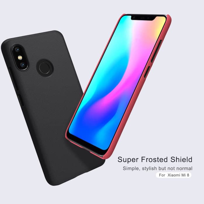 Hard Case XIAOMI Mi8 Mi 8 Nillkin Frosted Shield Casing Original