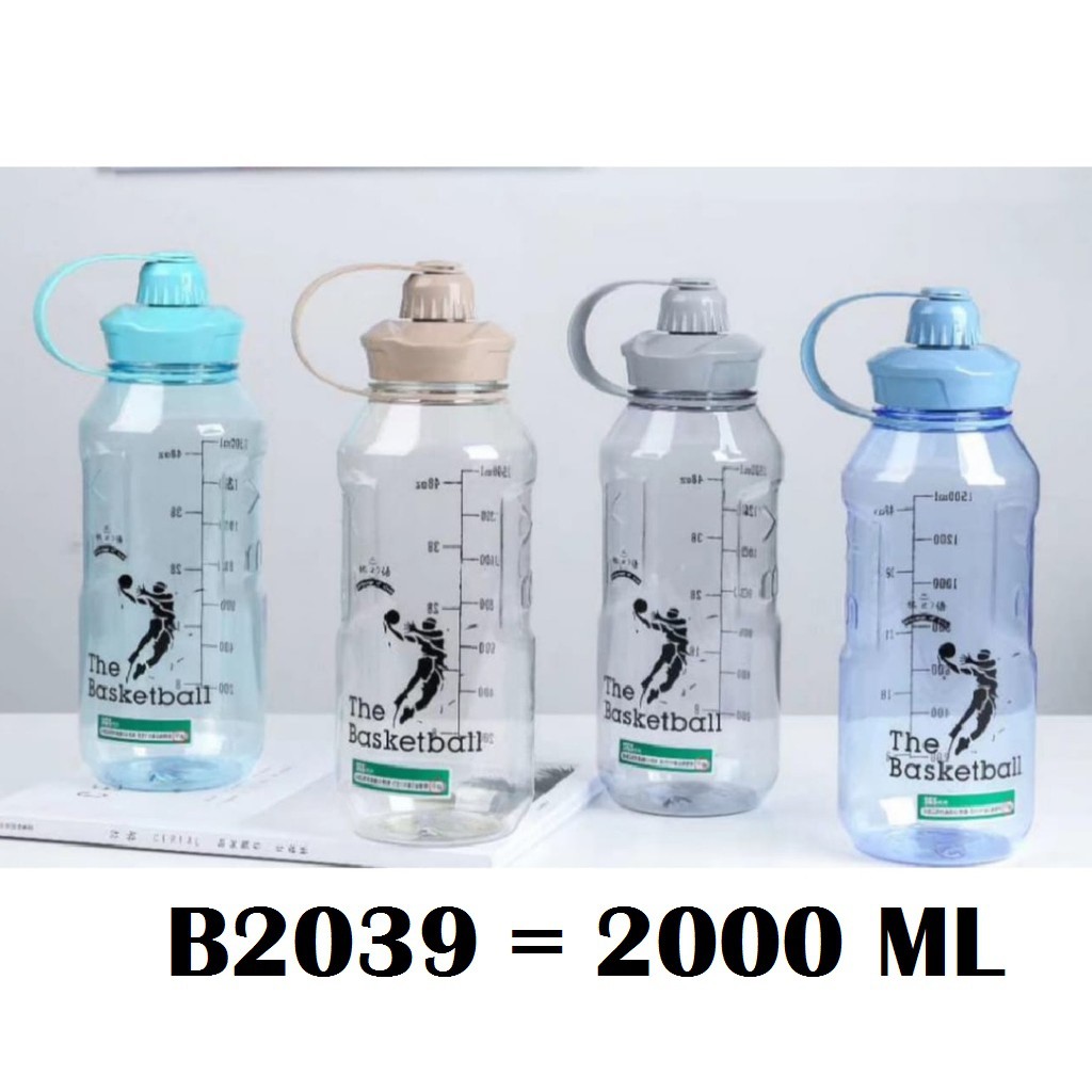 B2039 Botol Minum Language Of Cup The Basketball 2000ml - Botol Minum B2039