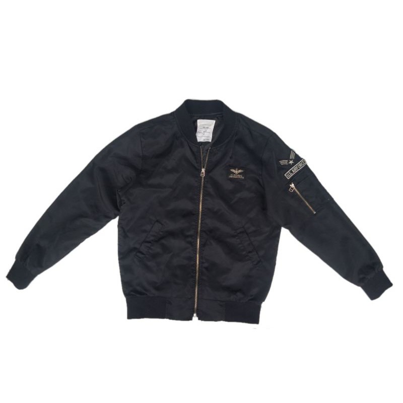 jaket bomber / jaket bomber second / jaket bomber hitam / jaket bomber unisex