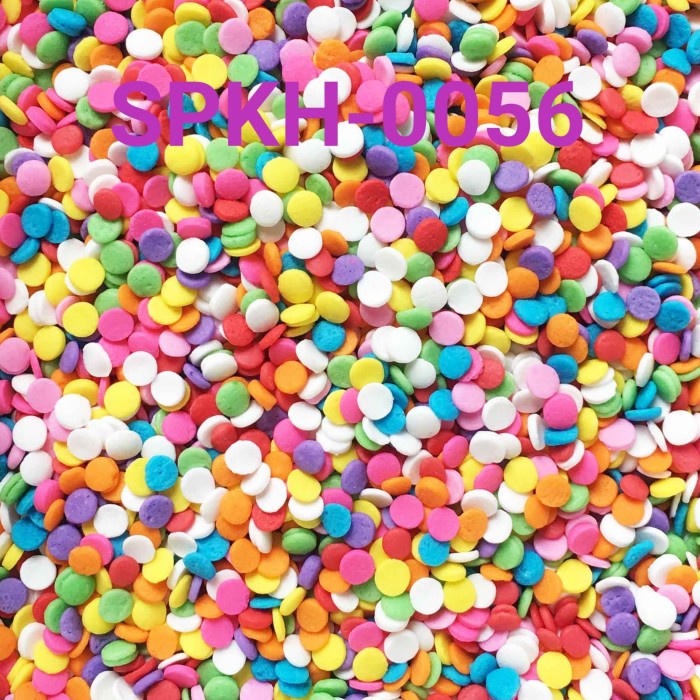 

SPKH-0056 SPRINKLES SPRINKLE SPRINKEL 500GR CONFETTI WARNA WARNI DISKON GEDE