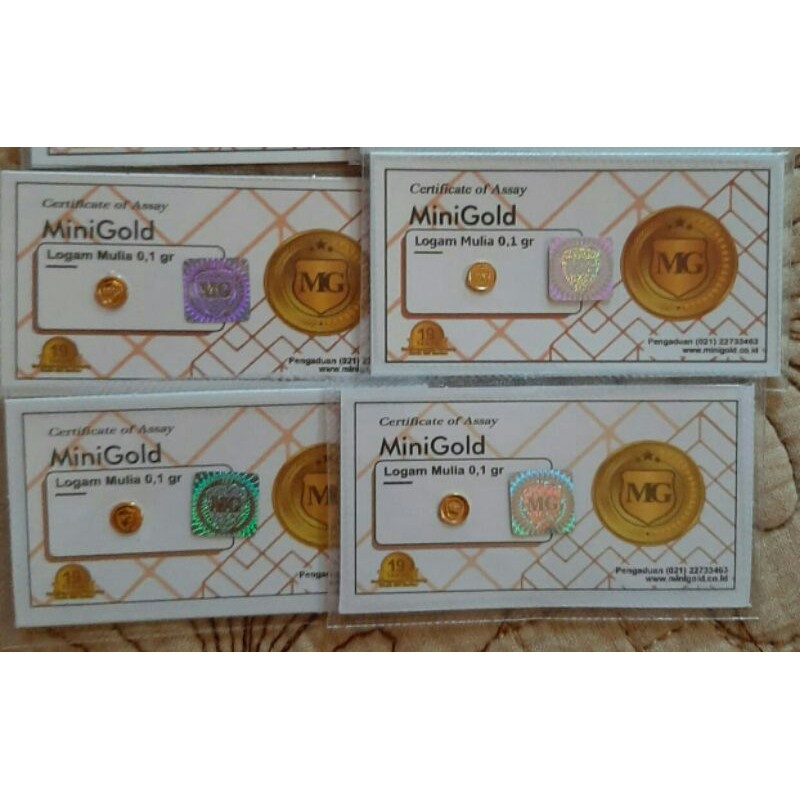Mini Gold 0,1 gram