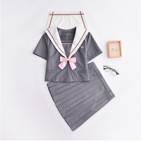 Bhn Premium Baju Sekolah Jepang Japan School Uniform Seifuku Cosplay Sailor Anime Seragam Sekolah Na