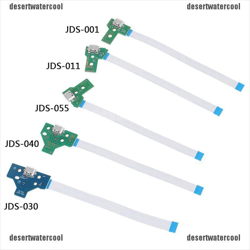 DEID USB Charging Port Socket Circuit Board 12Pin JDS 011 030 040 For PS4 Controller 210916