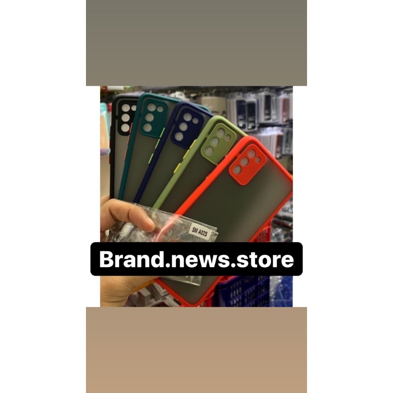 HARD CASE DOVE AKRILIK SAMSUNG A02S/CASE MATTE FULL COLOUR/colour candy/case warna/soft