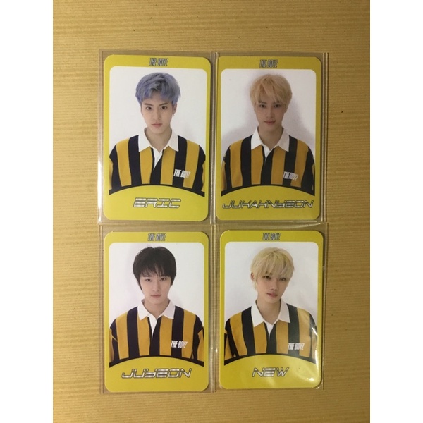 special giddy up sgu card pc photocard juyeon chanhee new nyu ju haknyeon eric tbz the boyz