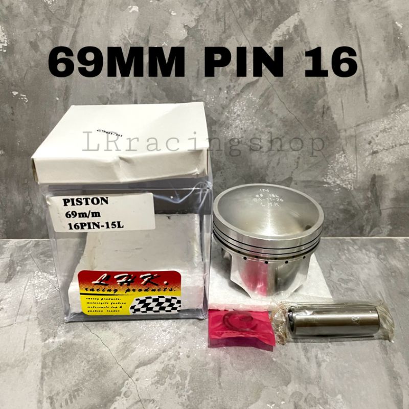 Piston LHK 69 69mm pin pen 16 set ring piston seher LHK thailand