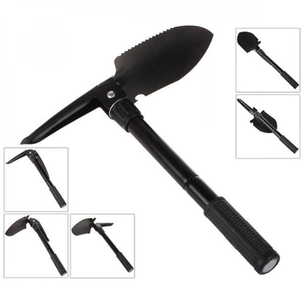 Bayar Ditempat Taffware Pacul Sekop Lipat Militer Portablel Survival Tools - 101