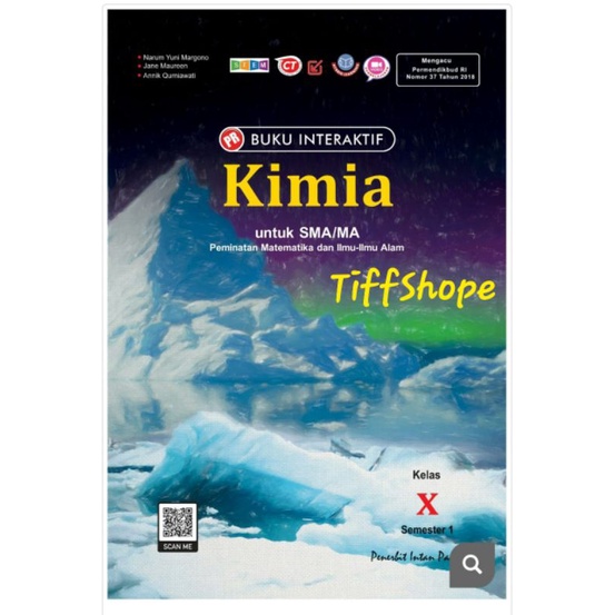 Buku PR/LKS kimia kelas X,10 semester 1 (K13 revisi) intan pariwara, 2021