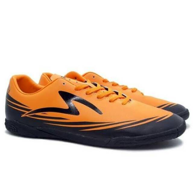Sepatu Futsal Specs Sparta IN (Black/Orange)