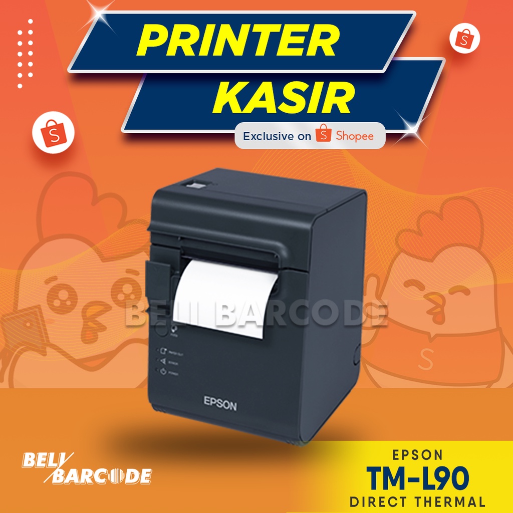 Printer Label Epson TM-L90 Cetak Barcode + Struk Thermal
