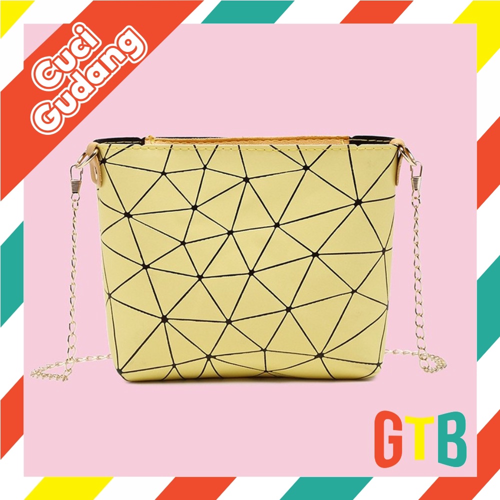 ❤️GTB❤️ Crossbody HandleBag /  Tas Selempang Geometric Wanita W143