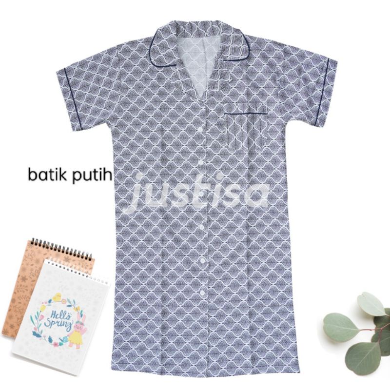 daster berkerah piyama baju tidur banyak motif