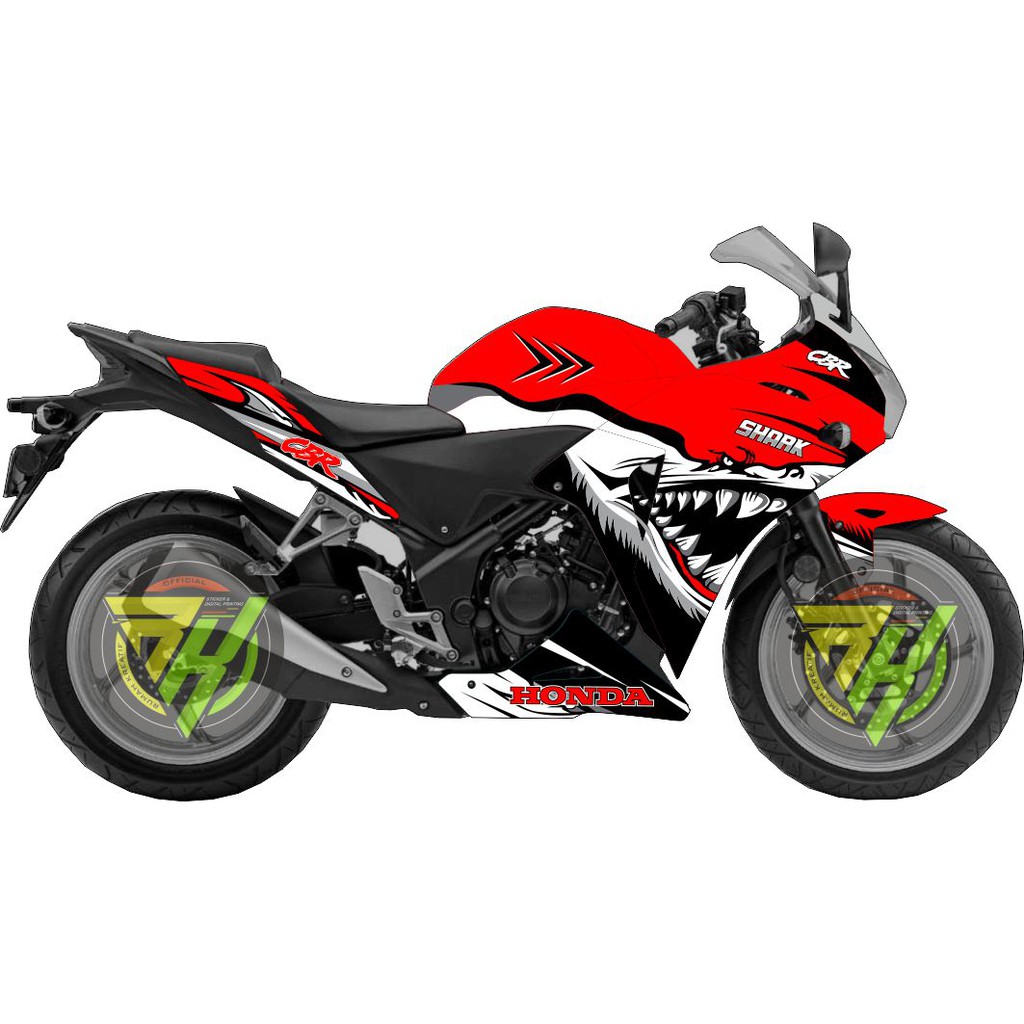 CBR 150-250R CBU THAILAND 2011-2015 DECAL VARIASI STRIPING