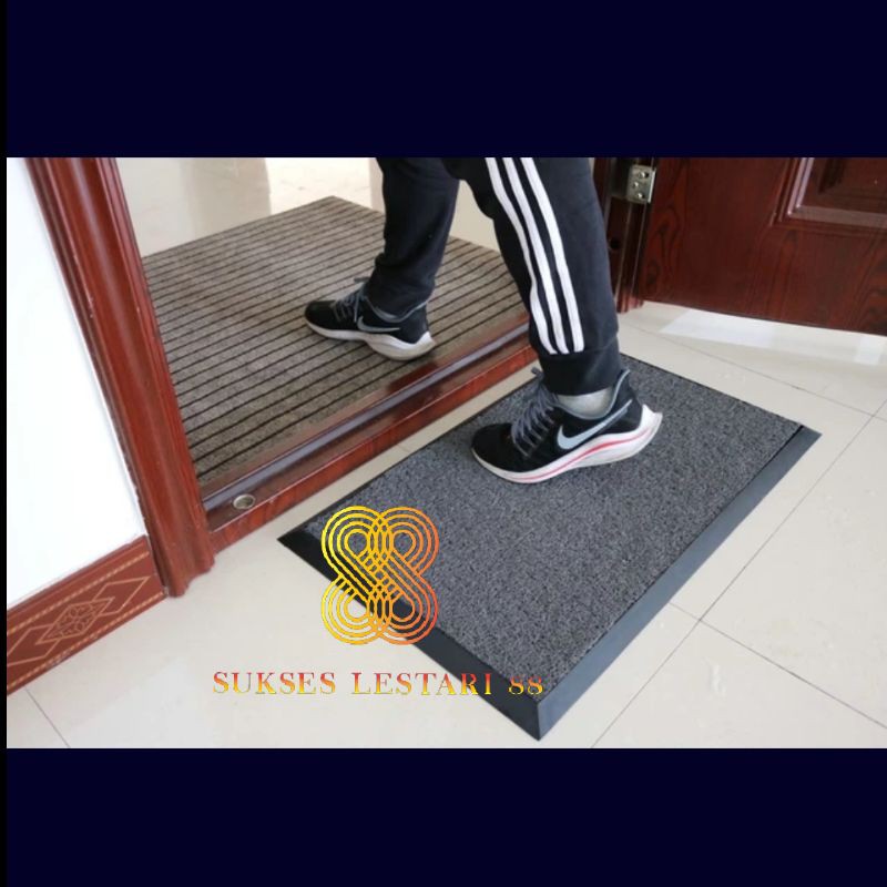 Keset Karpet Karet Anti Slip Disinfektan