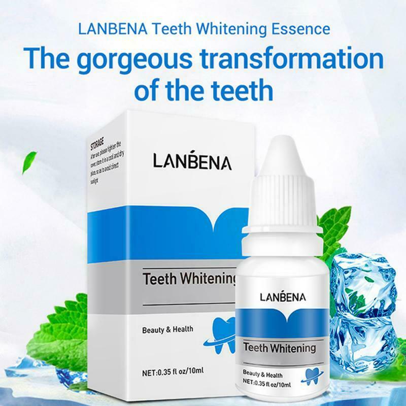 LANBENA Teeth Whitening Essence Powder Oral Hygiene Cleaning Serum / Yabanjing Pemutih Gigi Permanen / Pembersih Perontok Karang Gigi Ampuh Permanen