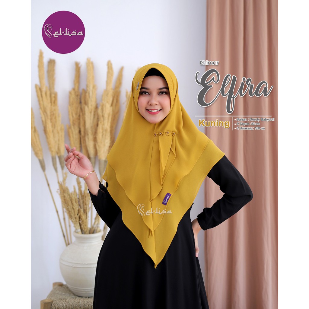 KHIMAR ELFIRA by Ellisa Hijab