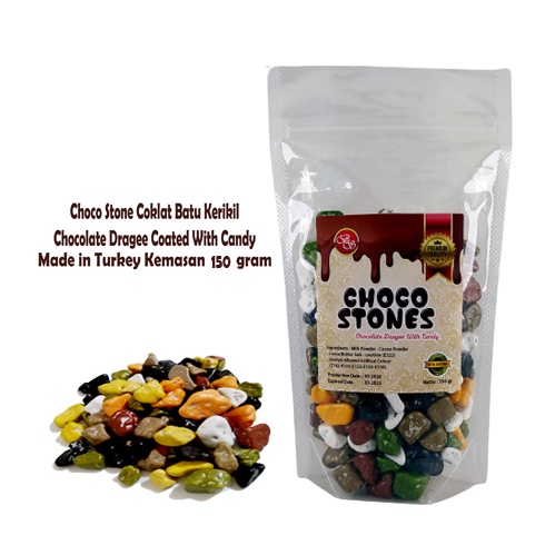 

Coklat kerikil choco stones 150gr coklat batu