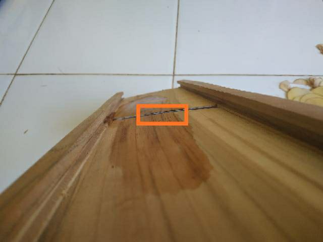 Ukuran Jumbo Pengiris Keripik Serbaguna Kayu Jati