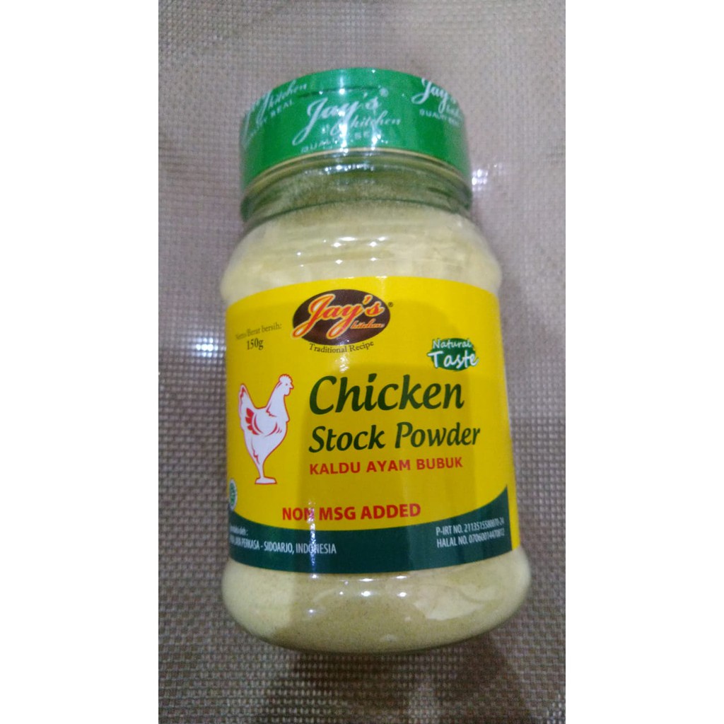 

Jay's Chicken Stock Powder 150 gr